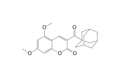 3-Adamantyloxo-5,7-dimethoxycoumarine