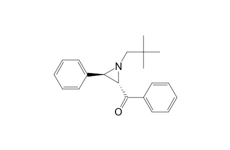 [(2S,3R)-1-(2,2-dimethylpropyl)-3-phenyl-2-aziridinyl]-phenylmethanone