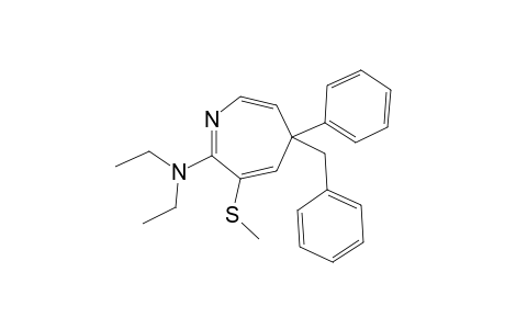 5-BENZYL-2-(DIETHYLAMINO)-3-(METHYLTHIO)-5-PHENYL-5H-AZEPINE