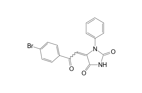 (E,Z)-5-(2-(4-Bromophenyl)-2-oxoethylidene)-1-phenylimidazolidine-2,4-dione