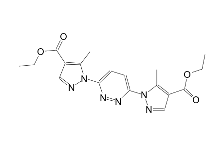 diethyl 1,1'-(pyridazine-3,6-diyl)bis(5-methyl-1H-pyrazole-4-carboxylate)