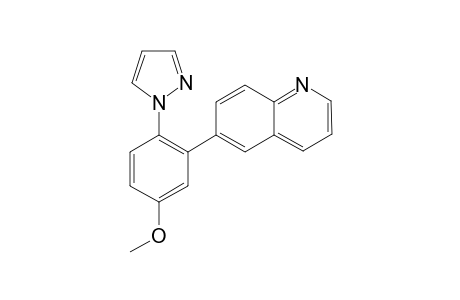 6-{5-methoxy-2-(1H-pyrazol-1-yl)phenyl}-quinoline