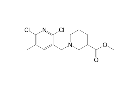 Methyl 1-[(2,6-Dichloro-5-methyl-3-pyridinyl)methyl]-3-piperidinecarboxylate