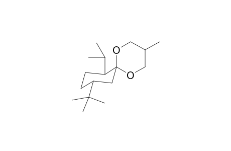 3'-tert-Butyl-6'-isopropyl-6-methylspiro[dioxalane-2,1'-cyclohexane]