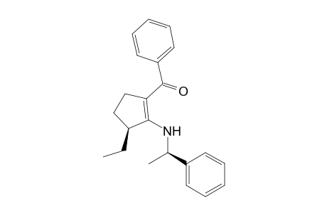 [(3S)-3-ethyl-2-[[(1R)-1-phenylethyl]amino]-1-cyclopentenyl]-phenylmethanone