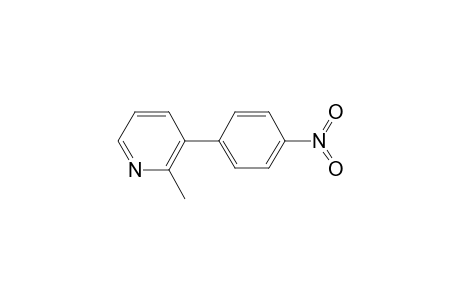 2-Methyl-3-(4-nitrophenyl)pyridine