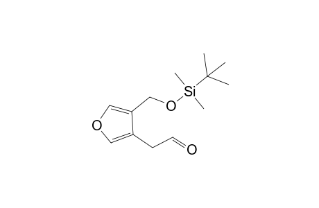 2-(4-(((tert-butyldimethylsilyl)oxy)methyl)furan-3-yl)acetaldehyde