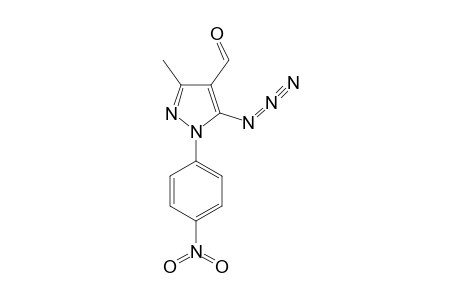 5-AZIDO-3-METHYL1-(PARA-NITROPHENYL)-PYRAZOLE-4-CARBALDEHYDE