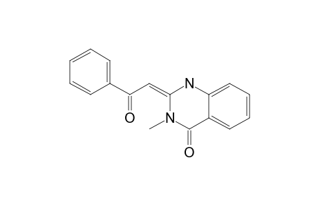 3-Methyl-2-phenacylidene-1,2,3,4-tetrahydro-quinazolin-4-one