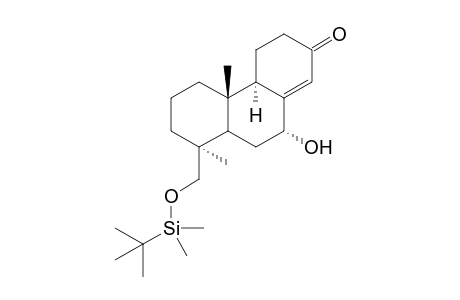 7.alpha.-Hydroxy-15- (tert-butyldimethylsilyloxy)podocarp-8(14)-en-13-one