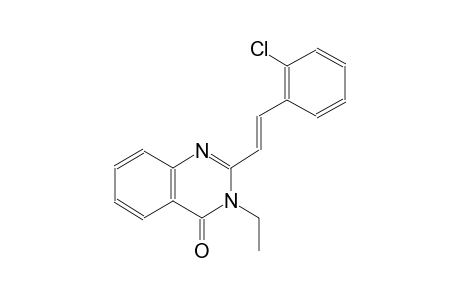 2-[(E)-2-(2-chlorophenyl)ethenyl]-3-ethyl-4(3H)-quinazolinone