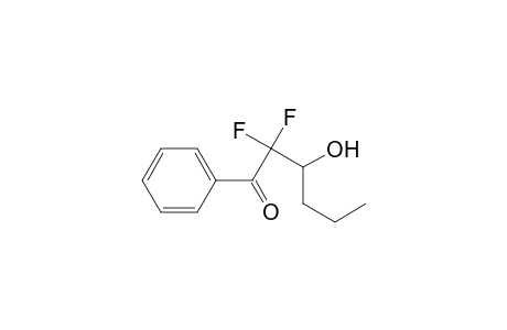 2,2-Difluoro-3-hydroxy-1-phenyl-1-hexanone