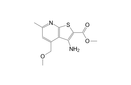 Methyl 3-amino-4-(methoxymethyl)-6-methylthieno[2,3-b]pyridine-2-carboxylate