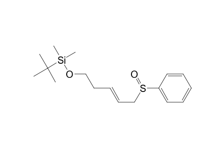 tert-Butyl-dimethyl-[(E)-5-(phenylsulfinyl)pent-3-enoxy]silane