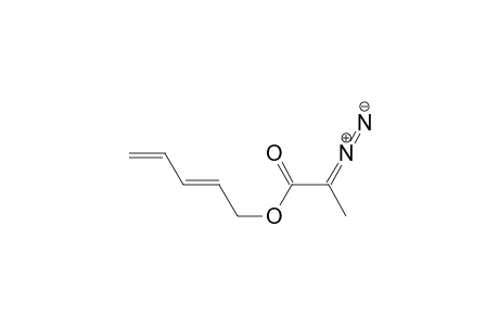 2,4-Pentadien-1-yl-.alpha.-diazopropionate
