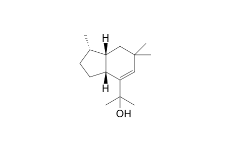 (1R*,4E,6S*,9R*-5-(1'-Methylethan-1'-ol)-3,3,9-trimethylbicyclo[4.3.0]non-4-ene