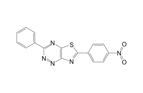 Thiazolo[5,4-e]-1,2,4-triazine, 6-(4-nitrophenyl)-3-phenyl-