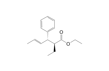 Ethyl (E)-2-ethyl-3-phenyl-4-hexenoate