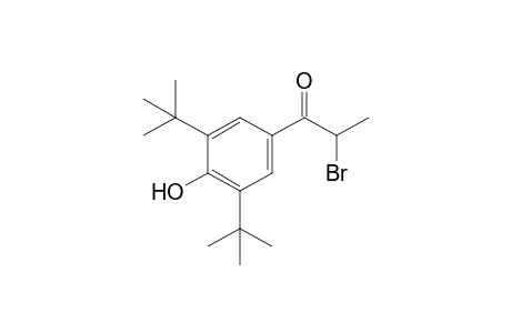 2-bromo-3',5'-di-tert-butyl-4'-hydroxypropiophenone