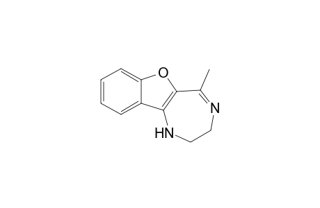 1H-Benzofuro[3,2-e]-1,4-diazepine, 2,3-dihydro-5-methyl-