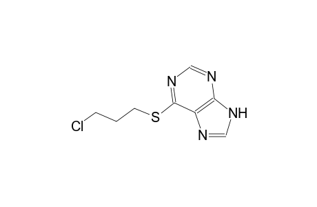 3-chloropropyl 9H-purin-6-yl sulfide
