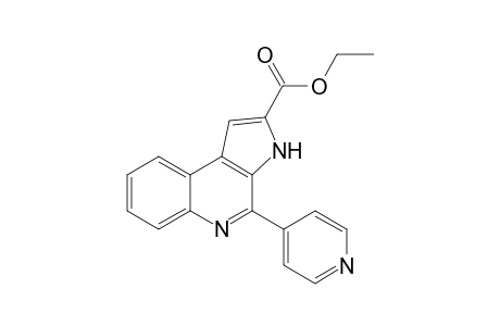 4-(4-pyridyl)-3H-pyrrolo[2,3-c]quinoline-2-carboxylic acid ethyl ester