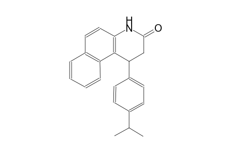 Benzo[f]quinolin-3(2H)-one, 1,4-dihydro-1-(4-isopropylphenyl)-