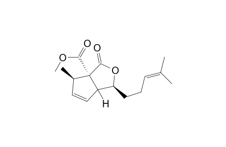 1-Oxo-3.beta.-(4-methyl-3-pentenyl)-6.beta.-methyl-6a.alpha.-carbomethoxy-1,3,3a.alpha.,6a-tetrahydrocyclopenta[c]furan