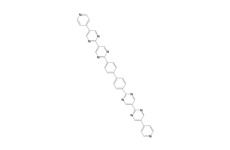 4,4'-Biphenylenebis[5-(.gamma.-pyridyl)-2'-(2',5'-bipyrimidine)]