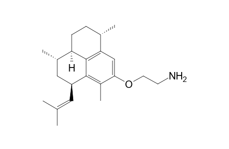 2-(((1S,3R,7S,9aR)-1,4,7-Trimethyl-3-(2-methylprop-1-en-1-yl)-2,3,7,8,9,9a-hexahydro-1H-phenalen-5-yl)oxy)ethanamine