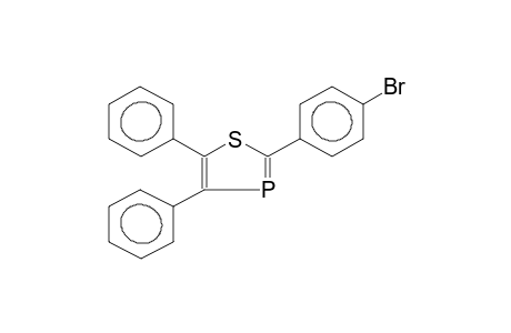 4,5-DIPHENYL-2-PARA-BROMOPHENYL-1,3-THIAPHOSPHOLE