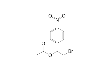 1-Acetoxy-2-bromo-1-(4-nitrophenyl)ethane