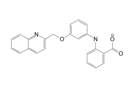 2-[[3-(quinolin-2-ylmethoxy)phenyl]amino]benzoate