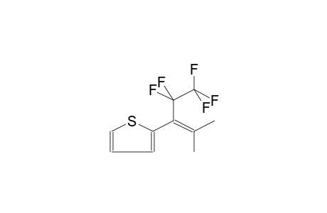 2-(1-ISOPROPYLIDENE-2,2,3,3,3-PENTAFLUOROPROPYL)THIOPHENE