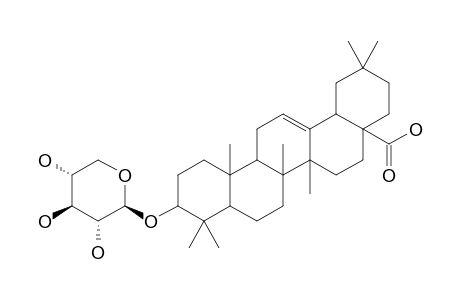 PROSAPOGENIN-PS-A;OLEANOLIC-ACID-3-O-BETA-D-XYLOPYRANOSIDE