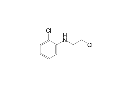 2-Chloranyl-N-(2-chloroethyl)aniline