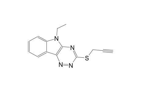 5-ethyl-3-(2-propynylsulfanyl)-5H-[1,2,4]triazino[5,6-b]indole
