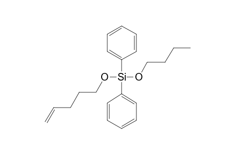 Silane, diphenylbutoxy(pent-4-en-1-yloxy)-