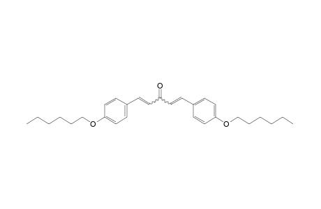 1,5-bis[p-(hexyloxy)phenyl]-1,4-pentadien-3-one
