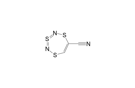1,3,5,2,4-Trithia(3-SIV)diazepine-6-carbonitrile
