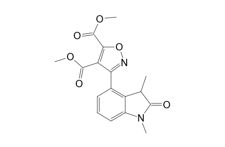 2-[4,5-bis(Methoxycarbonyl)isoxazol-3'-yl]-1,3-dimethylindol-2-one