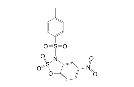 3-(p-Tolylsulfonyl)-5-nitro-1,2,3-benzoxathiazole 2,2-Dioxide