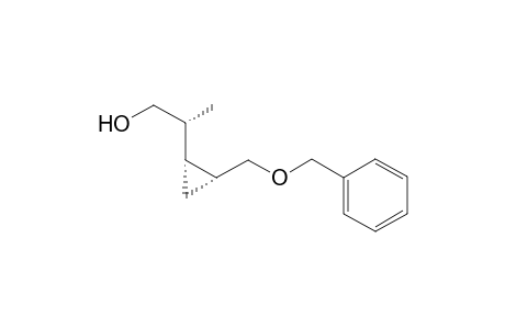 (2R)-2-{(1R,2R)-2-[(Benzyloxy)methyl]cyclopropyl}propanol