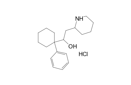 alpha-(1-PHENYLCYCLOHEXYL)-2-PIPERIDINEETHANOL, HYDROCHLORIDE