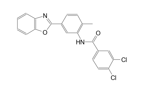 benzamide, N-[5-(2-benzoxazolyl)-2-methylphenyl]-3,4-dichloro-