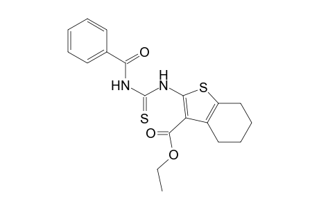 Ethyl 2-(3-benzoylthioureido)-4,5,6,7-tetrahydrobenzo[b]thiophene-3-carboxylate