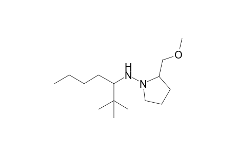 2,2-Dimethyl-3-N-[2'-(methoxymethyl)pyrrolidin-1'-yl]aminoheptane