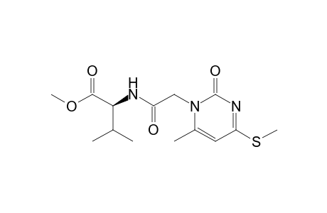 N-{[6-Methyl-4-(methylsulfanyl)-2-oxopyrimidin-1(2H)-yl]acetyl}-L-valine Methyl Ester