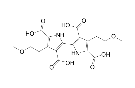 5-[3,5-dicarboxy-4-(2-methoxyethyl)-1H-pyrrol-2-yl]-3-(2-methoxyethyl)-1H-pyrrole-2,4-dicarboxylic acid
