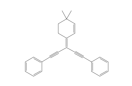 [3-(4,4-dimethyl-1-cyclohex-2-enylidene)-5-phenylpenta-1,4-diynyl]benzene